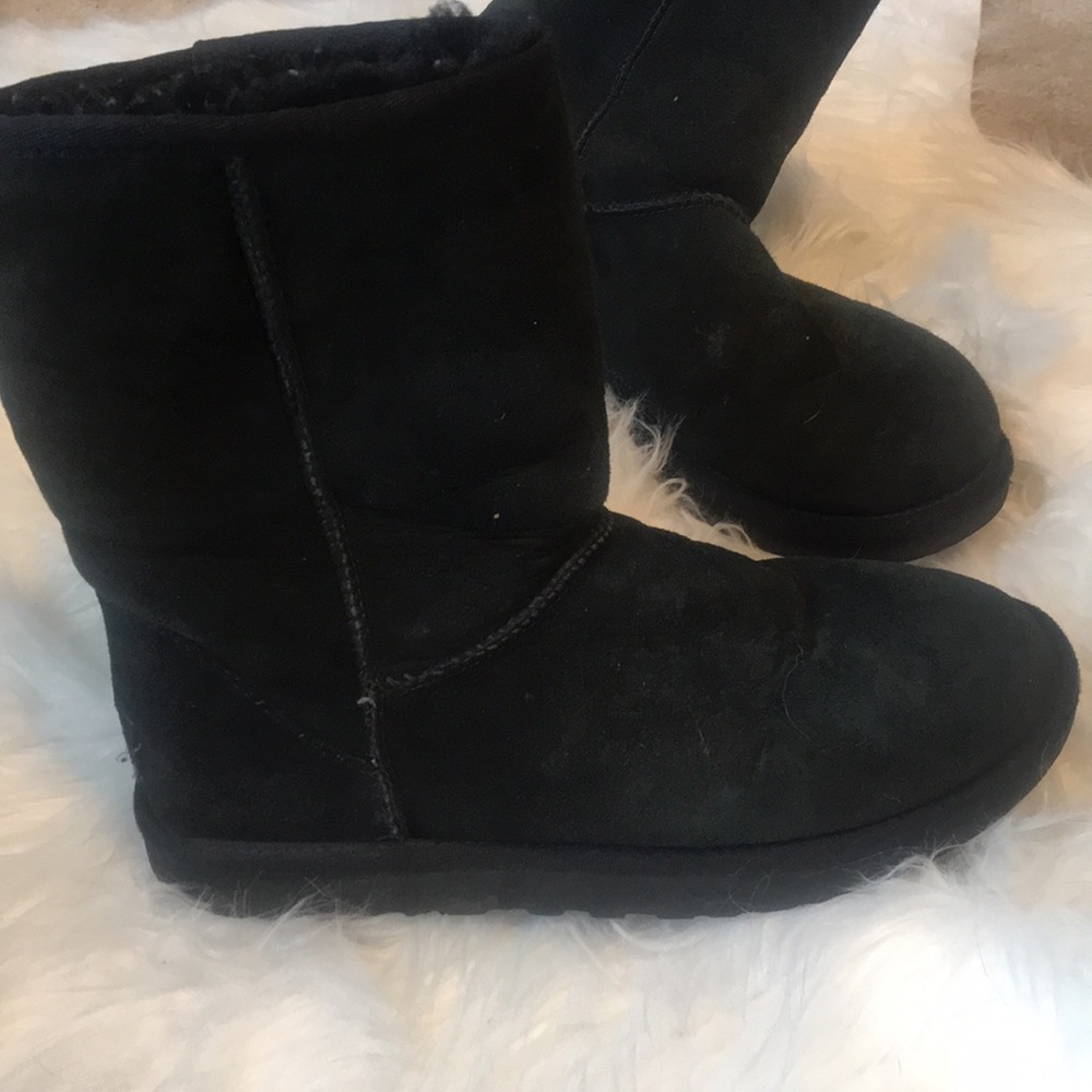 Black Ugg Boots (Worn)